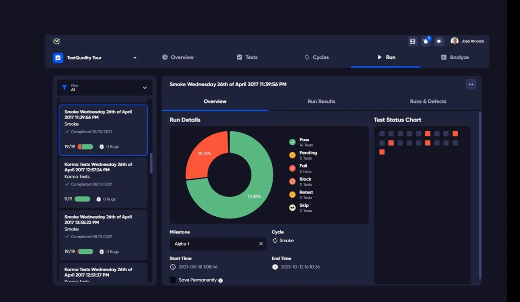 Cypress Test Management Suite testquality QA Automation Testing Github Jira tool