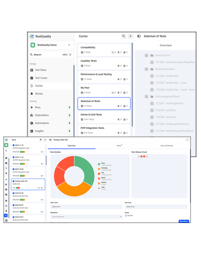 TestQuality Test Management Tool | Agentic QA