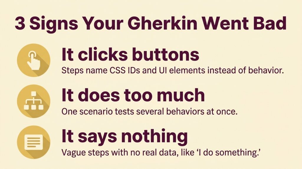 3 signs your gherkin went bad 