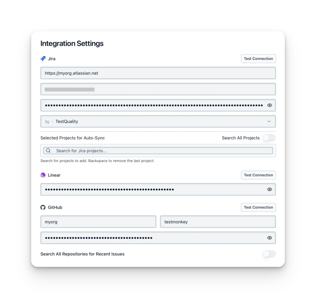AI powered Test Case-Generation Test- Story-Driven | Test Management GitHub Jira Linear Issue Integrations