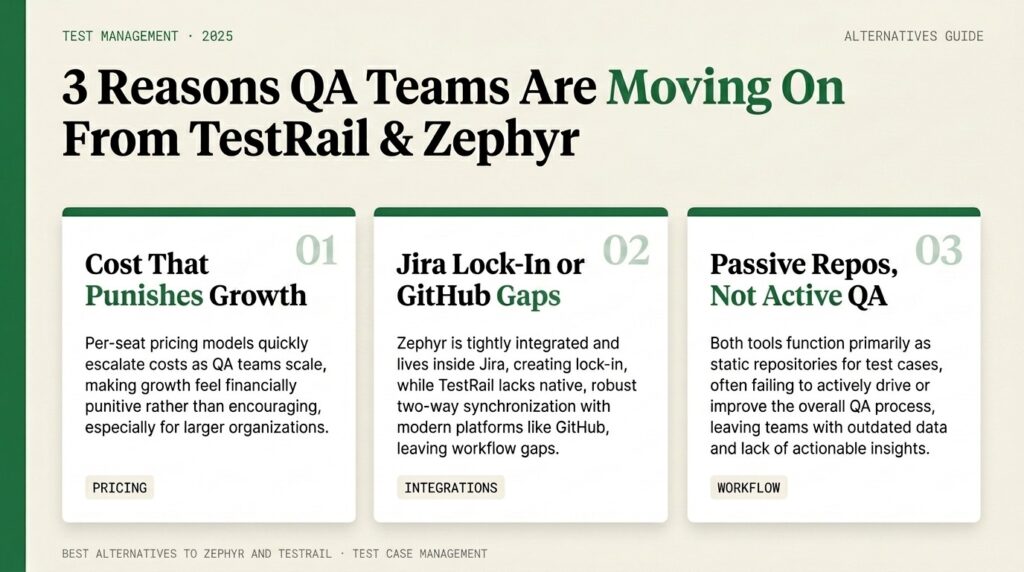 3 Reasons QA Teams Are Moving On From TestRail and Zephyr