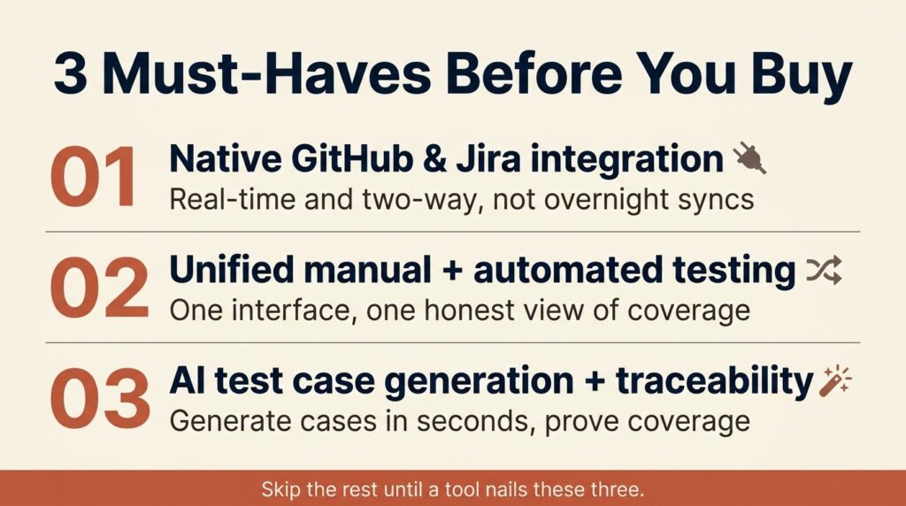 3 Test Management Software Must-Haves Before You Buy 3 must haves before you buy