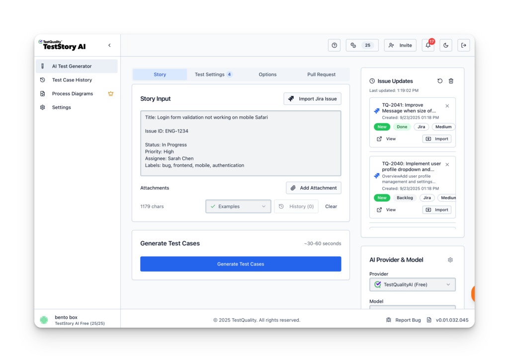 Agentic AI: The Shift to Autonomous Software Testing Teststory.ai the AI Test Case Builder
