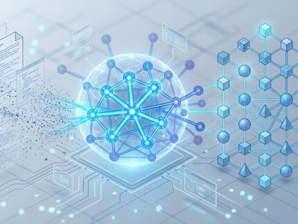 Illustration showing AI agentic memory transforming fragmented context into a persistent interconnected knowledge graph | TestQuality QA Agent Illustration showing AI agentic memory transforming fragmented context into a persistent interconnected knowledge graph | TestQuality QA Agent
