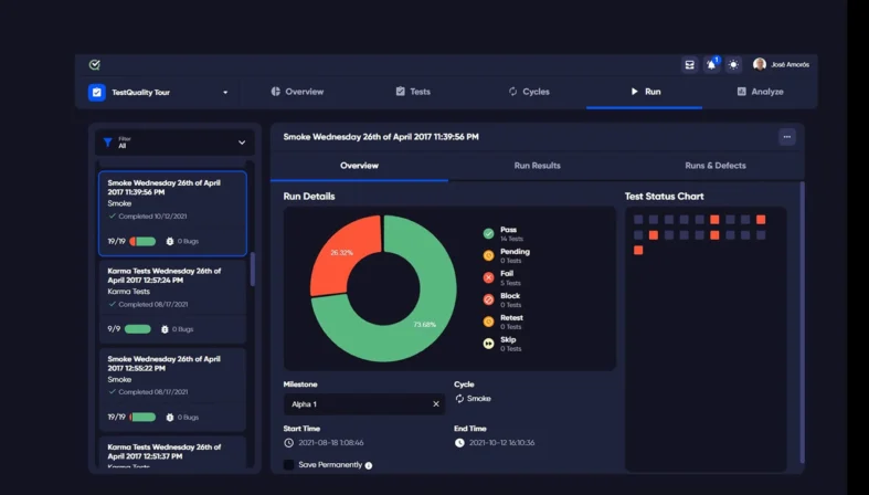 Cypress Test Management Suite testquality QA Automation Testing Github Jira tool